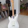 Fender Player Stratocaster electric guitar, Polar white Image 9