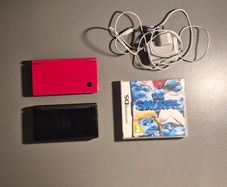Nintendo DSi Bundle Red Console + 16 Games + Charger  Fully Working