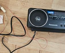 Vintage Panasonic RC-X210 Alarm Clock FM/AM Radio Audio