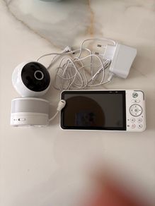 LeapFrog LF915HD 5 Inch Video Baby Monitor with Colour Night Vision - White