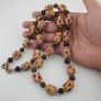 Antique Venetian African Style Thousand Eyes & Black Glass Beads Necklace Image 9