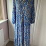 dress Zara oversized tiered dress with grandfather collar small Zara Image 2