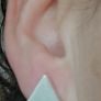 Silver earings Image 7