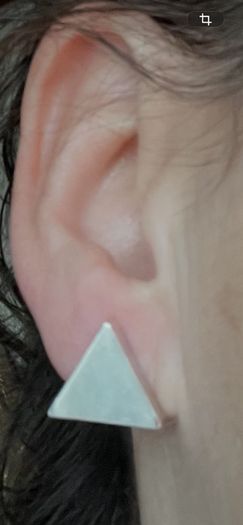 Silver earings