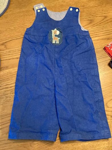 Three toddler dungarees