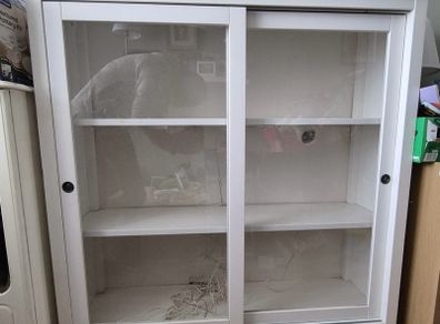 hemnes Glass-door Cabinet