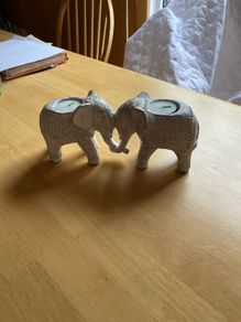 Candle Holder - Elephant design