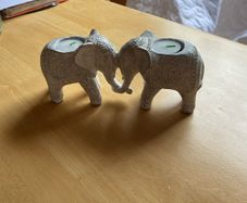 Candle Holder - Elephant design