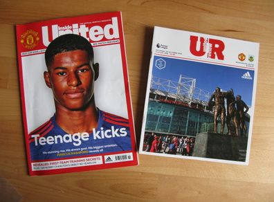 Manchester United vs Burnley 29th October 2016 Matchday Programme