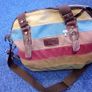 Women's Canvas Multi-Color Hobos Shoulder Bag Tote Handbag Image 3