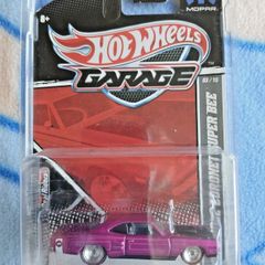 2010 Hot Wheels Garage Purple 69 Dodge Coronet Super Bee Mopar Real Riders