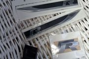 VW  Black Type R edition badges