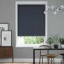 Blackout navy/blue roller blind Image 2