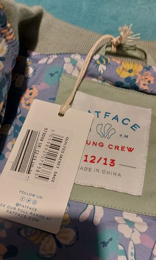 Girls jacket 12_13yrs !NEW!from FatFace!NEW!