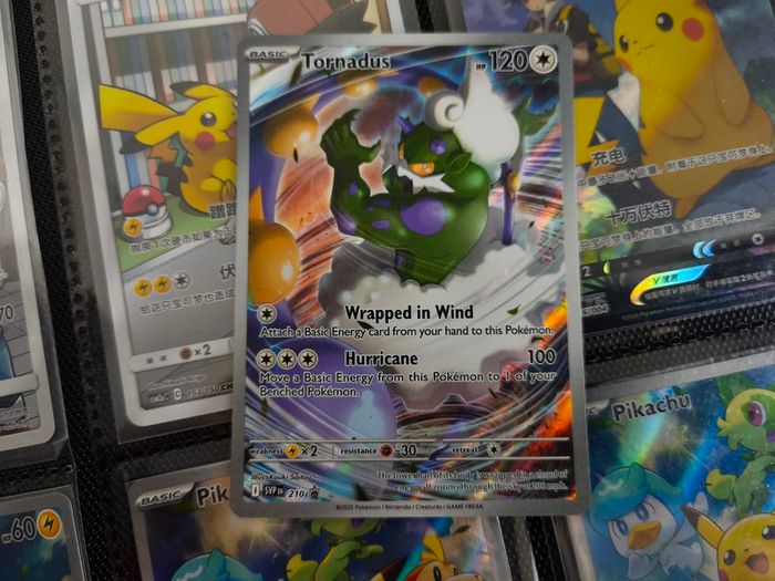 Tornadus ! Scarlet & Violet Promo ! 2010 ! Pokemon Card !