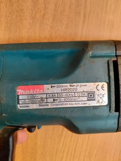 Makita HR2020 SDS-Plus Rotary Hammer Drill