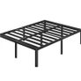 High Super King Bed Frame 6ft with Rounded Corner Legs, Heavy Duty Metal Super King Size Bed 180x200cm, Super King Size Bed 46 cm High, Noise Free, Easy Assembly Image 9