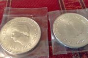 2 silver coins