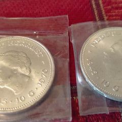 2 silver coins