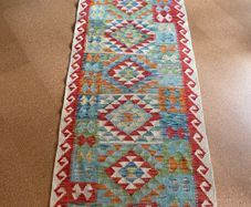 Kilim Afghan rug Hallway runner
