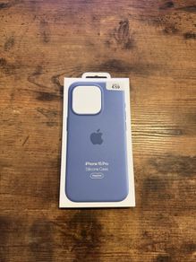 Original Apple iPhone 15 Pro Silicone Case Winter Blue