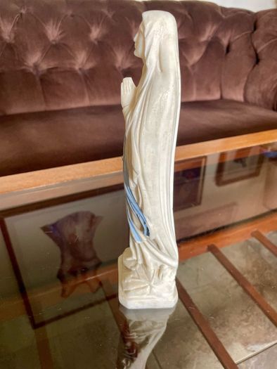 Beautiful Virgin Mary Statue by Dupont France Lourdes Early 20th Century