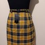 New Look Belted Check Skirt, New With Tags Image 8