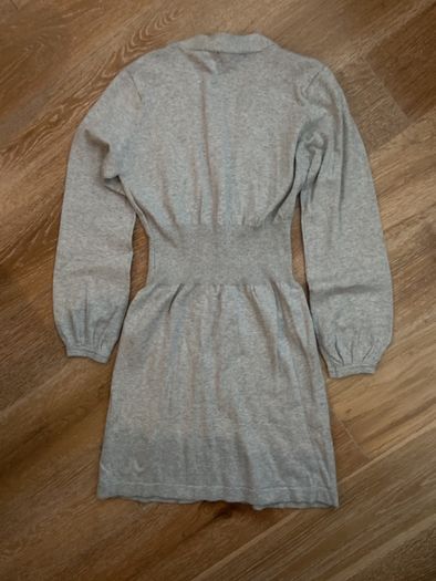 Brand New Ladies Grey Long Cardigan Size 10