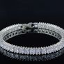 Sterling Silver Tennis Bracelet Image 3