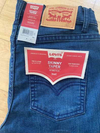 Levis NEW kids jeans age 13-14 2 pairs 35 each