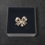 Vintage 835 Silver Bow Brooch Image 10