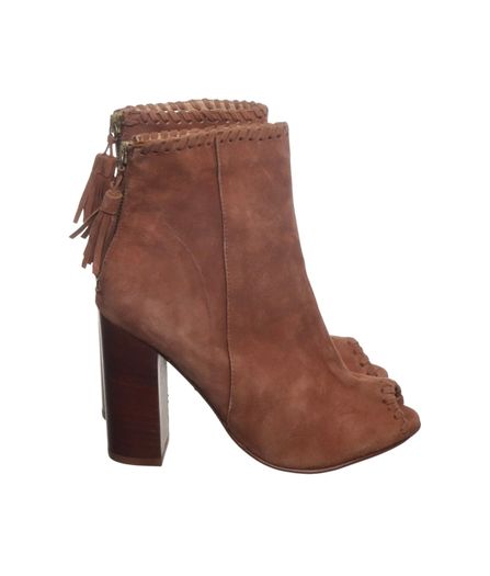River Island Suede Heeled Boots