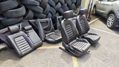 VW Passat B7 Full Heated Leather Interior Complete Set with Door Cards