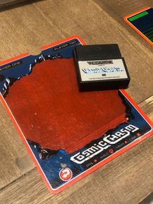 Vectrex Game - Cosmic Chasm with Gel Sheet