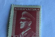 Rare/Genuine WW2 Croatia stamp
