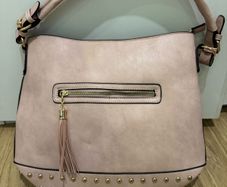 Ladies pink handbag