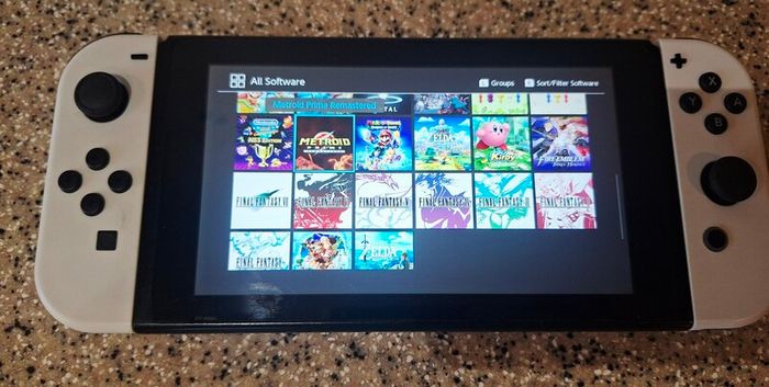 Modded + Boxed Nintendo Switch 256GB with games