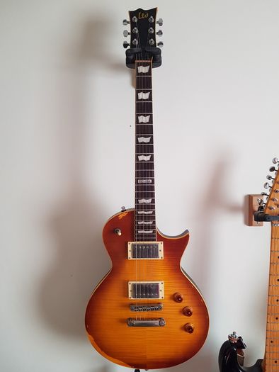 ESP LTD EC-256 - Aged Honey burst