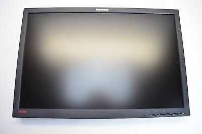 Lenovo 24" T2452p Monitor WLED VGA DVI DisplayPort