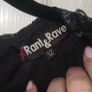 Rant & Rave Black Lace Wide Leg Occasion Jumpsuit Size 12 Elegant Image 3