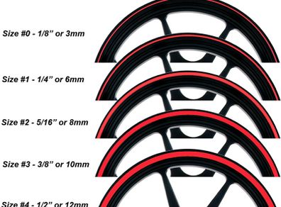 Motorcycle Rim Stripes Wheel Tape