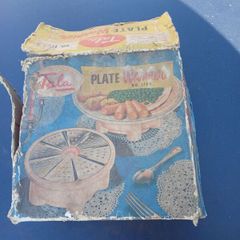 vintage plate warmer