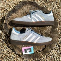 Adidas Spezial Retro Light Blue Suede Gum White Leather