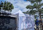3x3m Commercial Pop Up Gazebo (3 walls included)