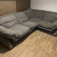 Grey corner sofa