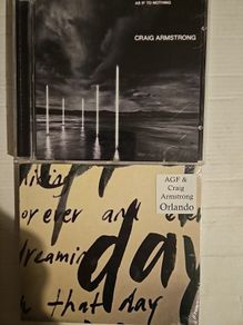 Craig Armstrong CD Collection: As If To Nothing / AGF &  Craig Armstrong - Orlando. New CD.
