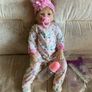 22inch lifelike reborn dolls girls silicone baby Handmade newborn toddler real life boys for kids (FREE POSTAGE) Image 3