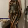 Slit midi dress Image 2