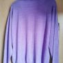 BNWT - Sandro Esther Parme Lilac High Neck Layered V Neck wool Jumper UK 12 Image 6