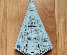 Vintage Star Wars Imperial Star Destroyer Kenner 1979 Die Cast Metal